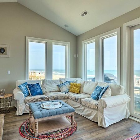 Beachfront Oasis With 2 Large Decks, Bbq And Views! Topsail Beach Ngoại thất bức ảnh
