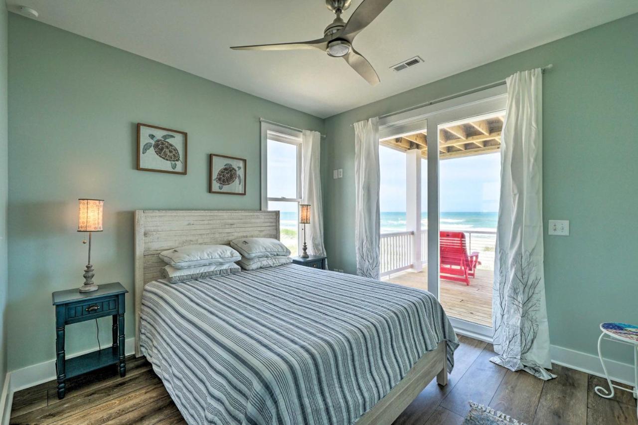Beachfront Oasis With 2 Large Decks, Bbq And Views! Topsail Beach Ngoại thất bức ảnh
