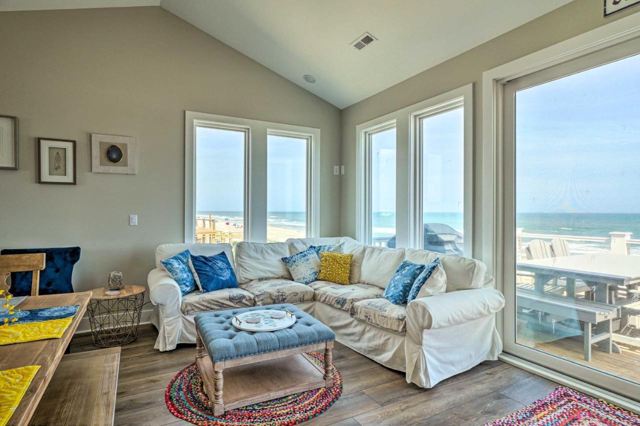 Beachfront Oasis With 2 Large Decks, Bbq And Views! Topsail Beach Ngoại thất bức ảnh